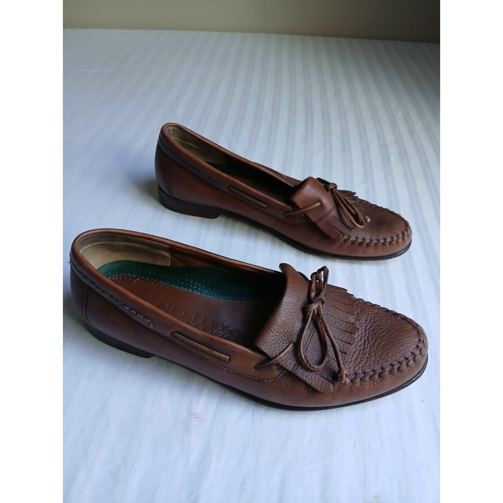 Nettleton Shoes Mens 13 M Oxford Slip On Loafers Leather Comfort Casual Western